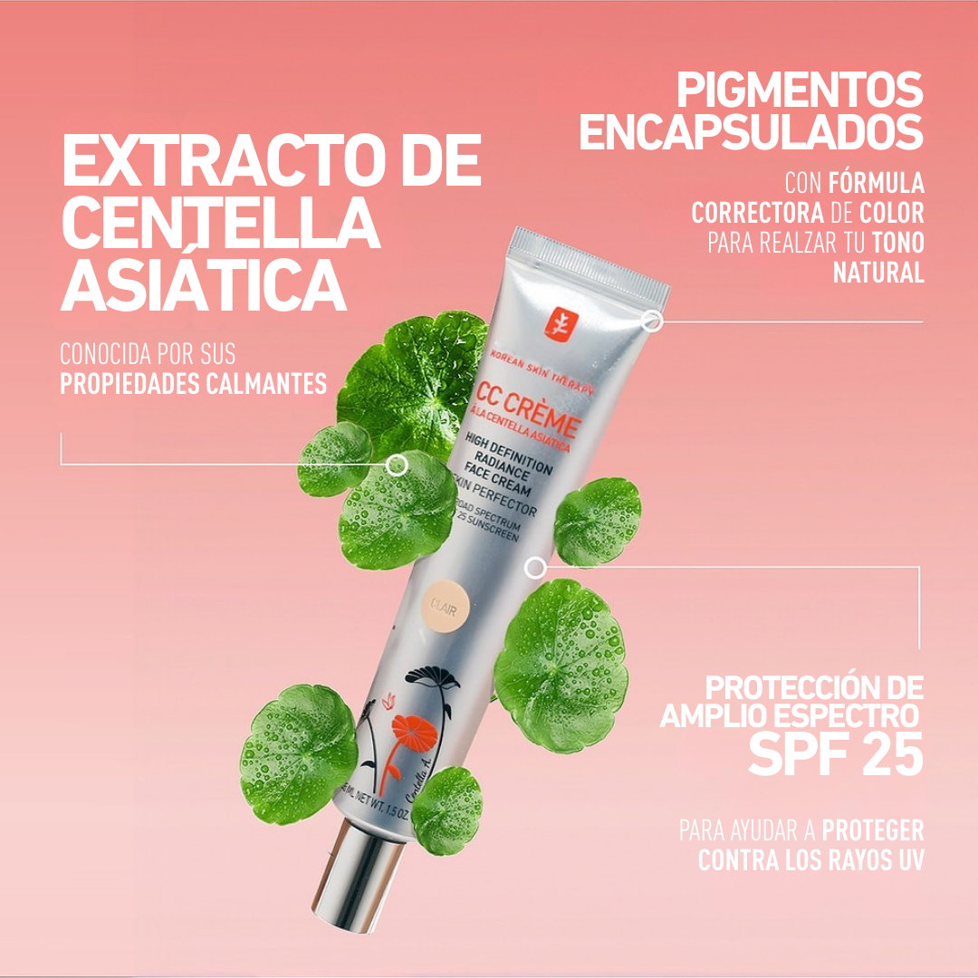 Crema CC Coreana – Se adapta al color de tu piel