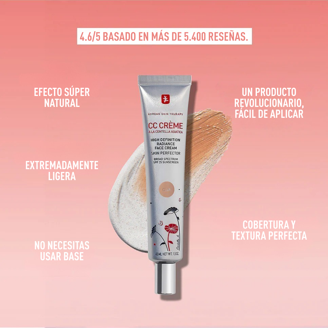 Crema CC Coreana – Se adapta al color de tu piel