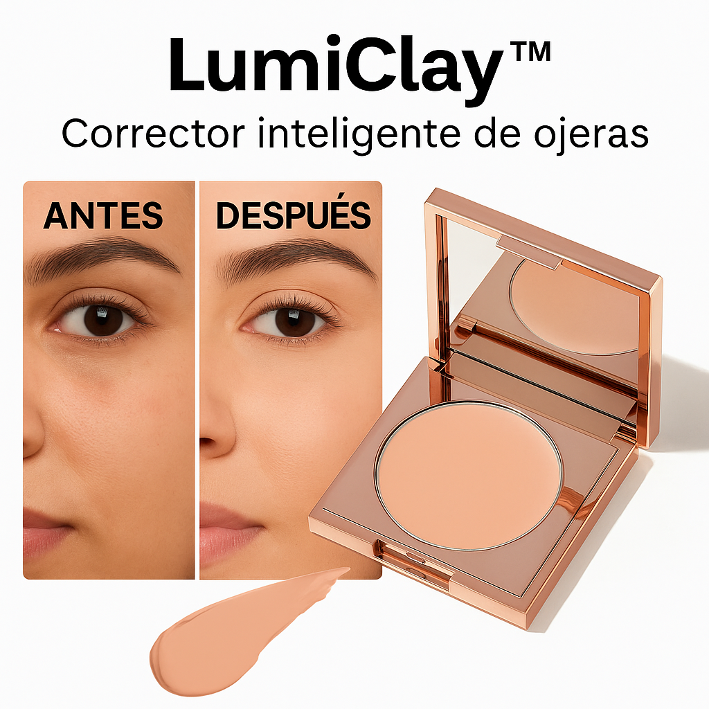 LumiClay™ – Corrector inteligente de ojeras
